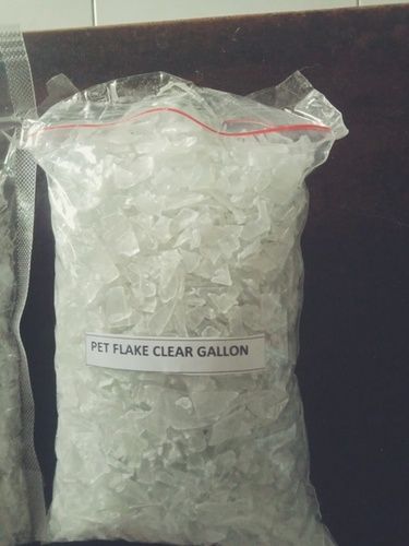 Transparent Pet Flake Clear Gallon