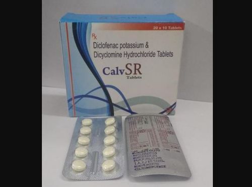 Diclofenac Potassium And Dicyclomine Hydrochloride Tablets