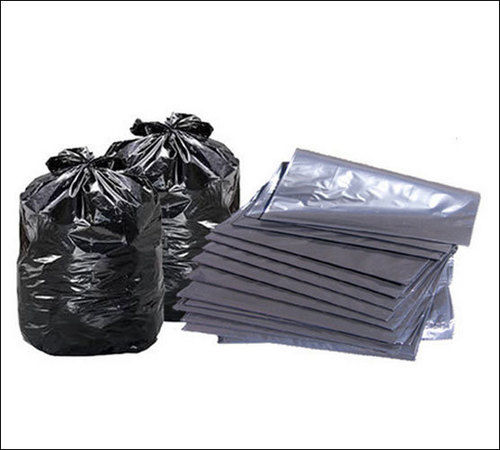 Disposable Garbage Bags - Plastic, 13-18 to 40-70 Inches | 2kg, 5kg, 10kg Capacity, 50 Microns Thickness, Plain Pattern, Available in Black, Brown, Grey