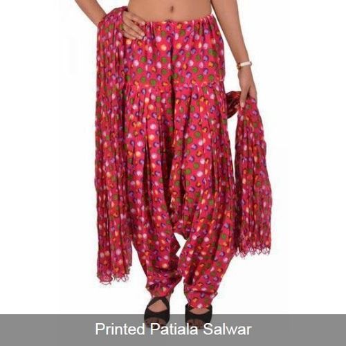 Buy online White Printed Patiala Salwar And Dupatta from Suits & Dress  material for Women by Wild Woman for ₹669 at 0% off | 2023 Limeroad.com