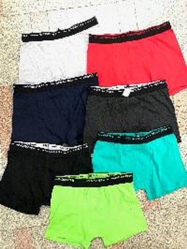 Various Colors Are Available Plain Design Mens Boxer