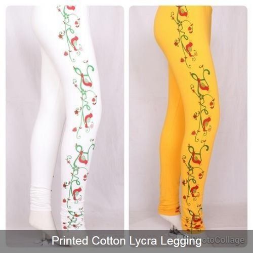 Mid Waist Girls Cotton Printed Lycra Leggings, Casual Wear, Straight Fit at  Rs 139 in Tiruppur