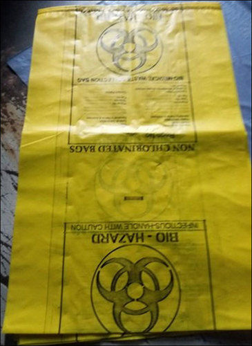 Printed Recyclable Biohazard Bags