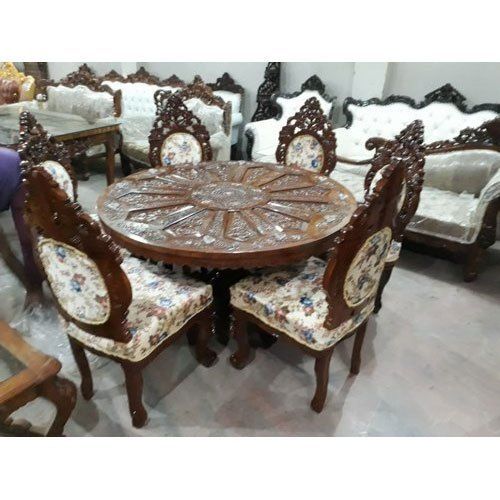 Royal Round Dining Table Set
