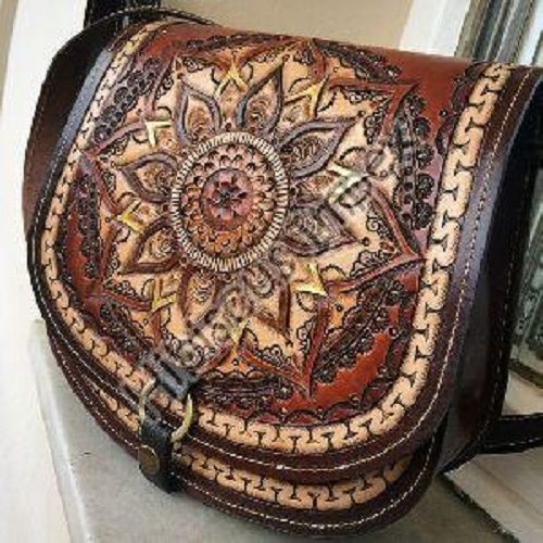 Various Colors Are Available Designer Handcrafted Leather Bags