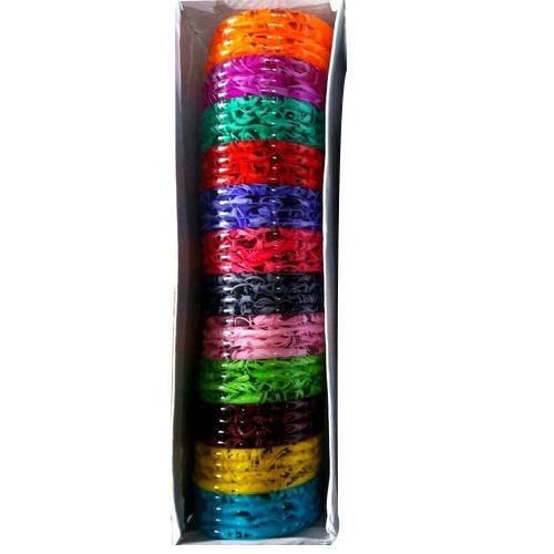 Fashion Ladies Plastic Fancy Bangles