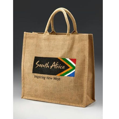 Multicolor Printed Jute Promotional Bag