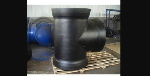 Black Ductile Iron Equal Tee