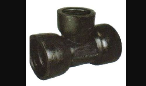 Black Ductile Iron Reducing Tee