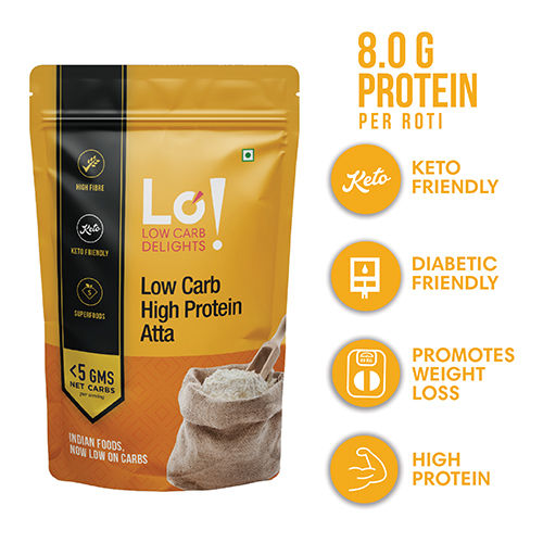 Lo! Low Carb Delights High Protein Atta