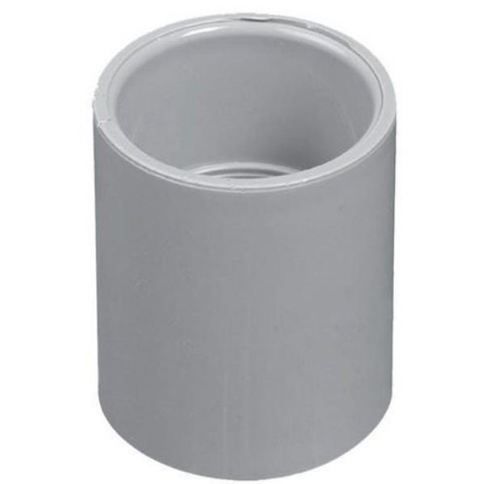 White PVC Plastic Coupler