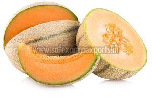 Natural Fresh Muskmelon In Wooden Box