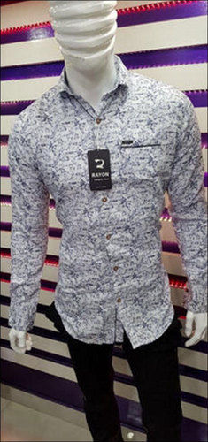 Men Casual Wear Printed Shirt