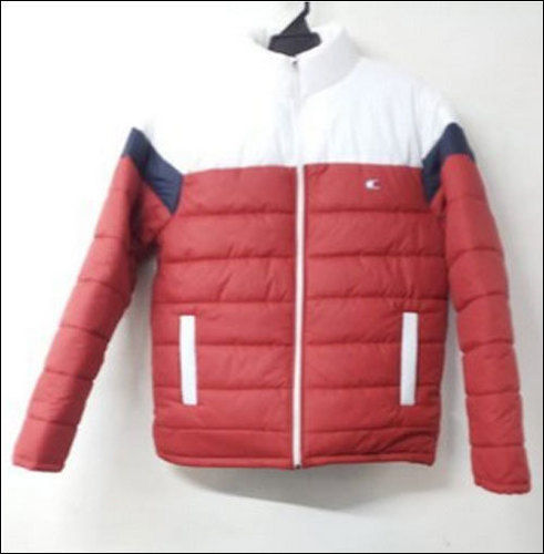 Round Neck Boys Polyester Jacket