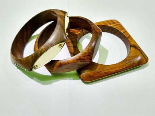 Smooth Finish Wooden Bangles