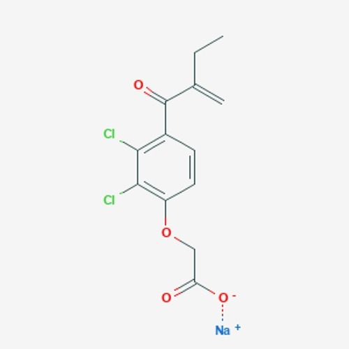  एथेक्रिनेट सोडियम (C13H12Cl2O4) केस नंबर: 6500-81-8