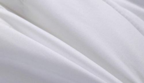 Plain White Micro Peach Twill Fabric