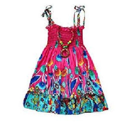 Printed Girls Summer Dress