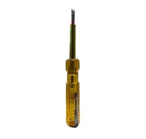 Plastic+Steel Yellow Line Tester Cum Screwdriver