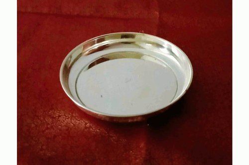 Polished German Silver Plate (5 Inches)