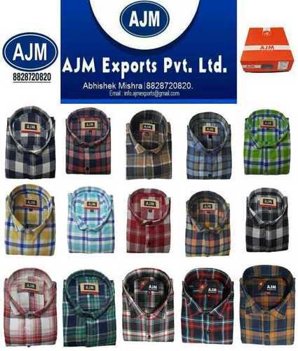 Mens Casual Check Shirts