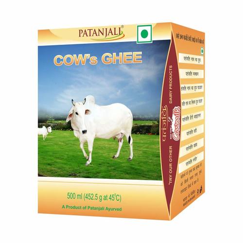 Pure Cow Ghee Carton (Patanjali)