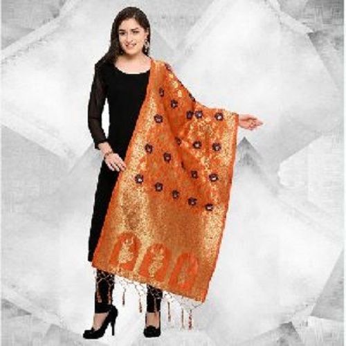 Women Printed Banarasi Dupatta