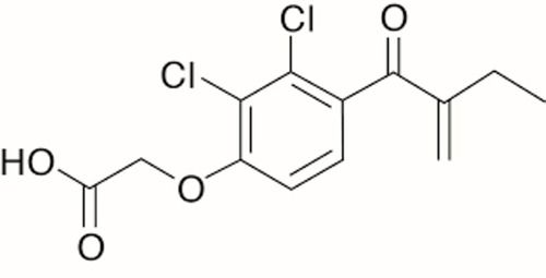 Ethacrynic Acid (C13h12cl2o4)