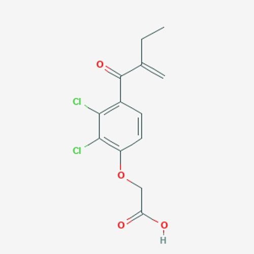 Ethacrynic Acid - Pure 97% Pharmaceutical Intermediate | Solid White to Off-White Appearance, CAS No: 58-54-8, Boiling Point: 480ÂºC, Flash Point: 244.1ÂºC, Density: 1.35g/cmÂ³, Storage: Keep Away from Moisture