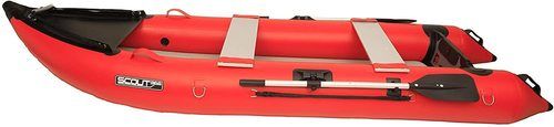 SCOUT365 Inflatable Boat (Red)