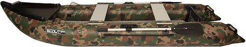 Portable SCOUT365 Inflatable Boat (Camouflage)