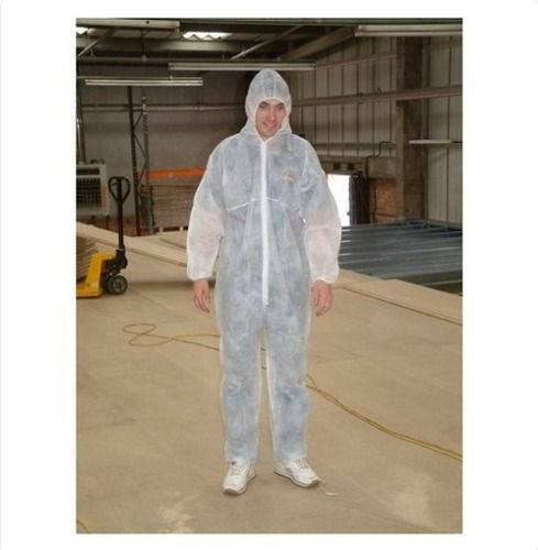 Disposable White Boiler Suit Age Group: Adult And Above