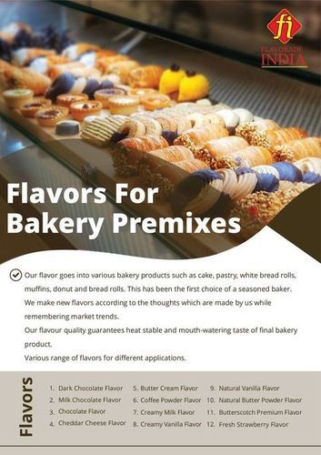 Bakery Premixes Flavours Bakery Products