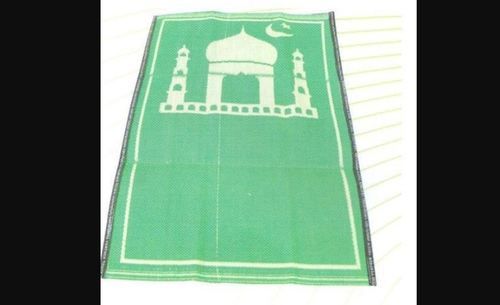 Green Muslim Floor Namazi Prayer Mat