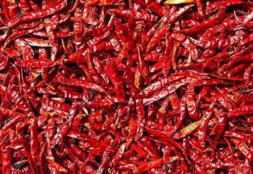 Natural Dry Red Chilli - Good Quality, 100% Purity | Highly Effective, Impurity Free, Spicy Solid with No Expiry