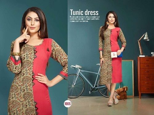 Party Wear Printed Kurti