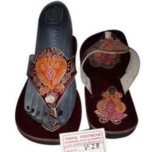 All Printed Ladies Leather Chappal