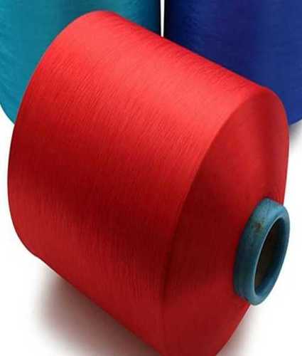 Red Polyester Dyed Yarn