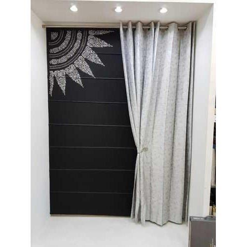 Multicolor Decorative Wall Eyelet Curtain