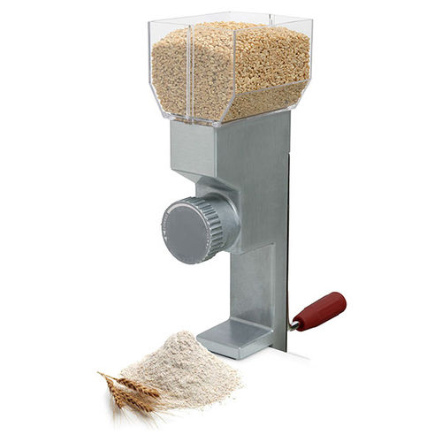 White Hand Operated Grain Mill