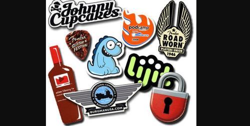 Any Customize Shape Multicolor Adhesive Die Cut Stickers