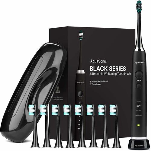 Aquasonic Black Series Ultra Whitening Toothbrush Easy To Use