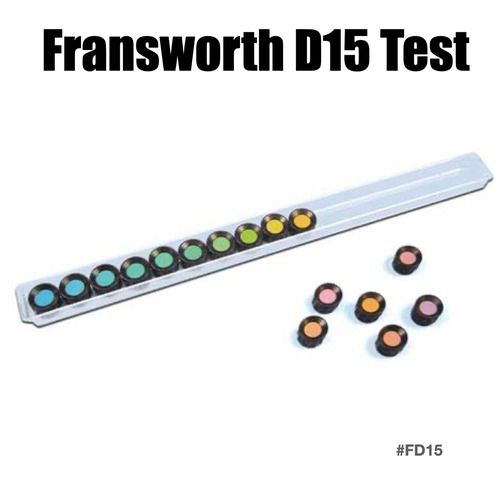 Fransworth D 15 Color Vision Test