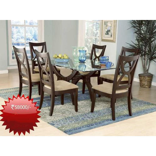 Wood Stylish Dining Table Set