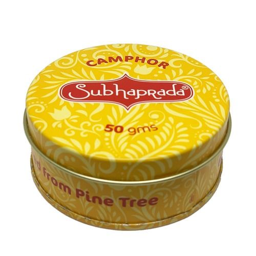 Subhaprada White Camphor Tablets Tin 50gms