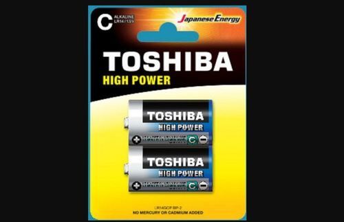 Toshiba High Power C Bp 2 Alkaline Battery Pack