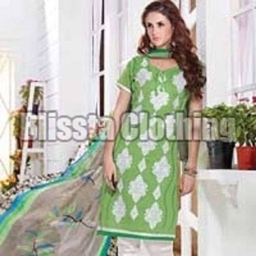 Various Colors Are Available Women Chudidar Dress Material