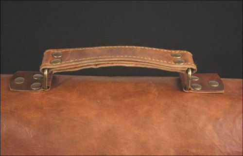 Mens Brown Leather Bag