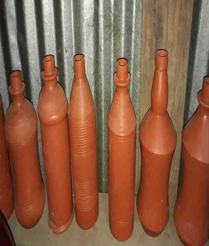 Brown Eco Friendly Terracotta Bottle