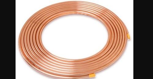 Natural 50 Feet Copper Metal Medical Gas Pipes